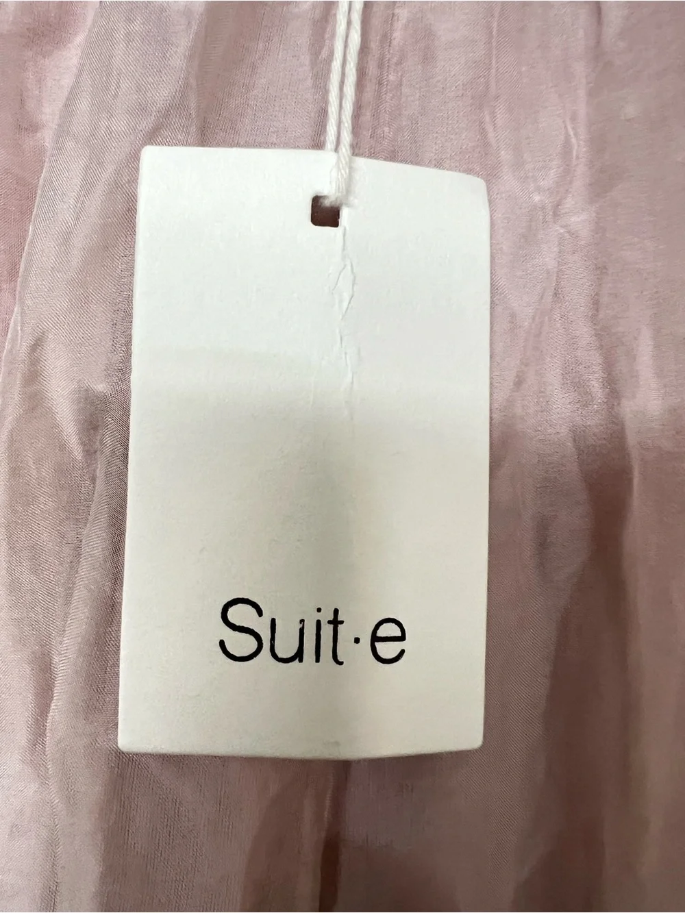 New‎ Suit.e Light Pink Women's Sheer Button-Front Top & Wide Leg Pants Vacation